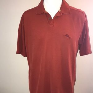 Men's Rust Polo Shirt